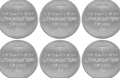 New Star Trading Batteri 6-p CR2450 Silver