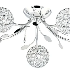 Outlet Searchlight Bellis Ø54 plafond Krom