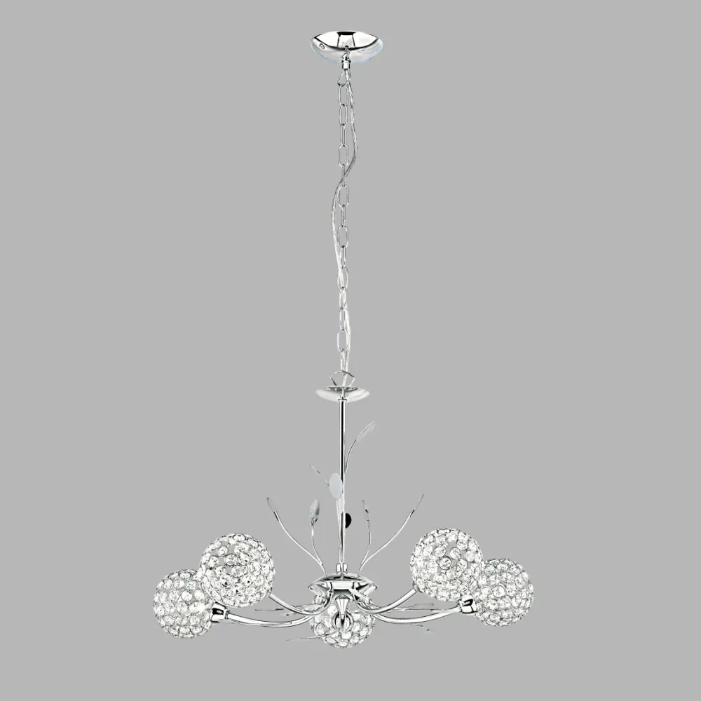 Best Searchlight Bellis Ø58 taklampa Krom