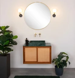 Sale Lucide Berend Ø12 badrumslampa Svart