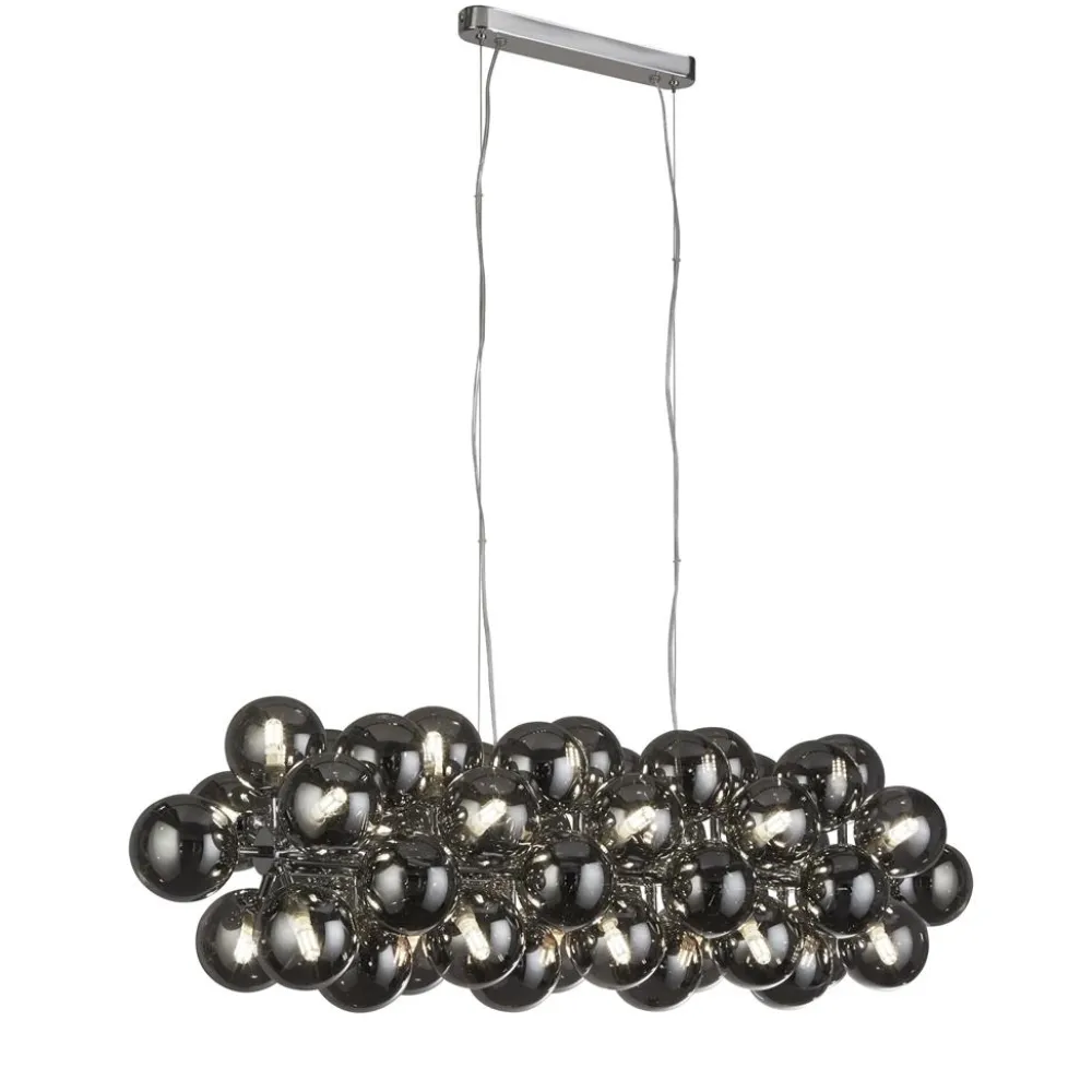 Clearance Searchlight Berry 100cm taklampa Rökfärgad