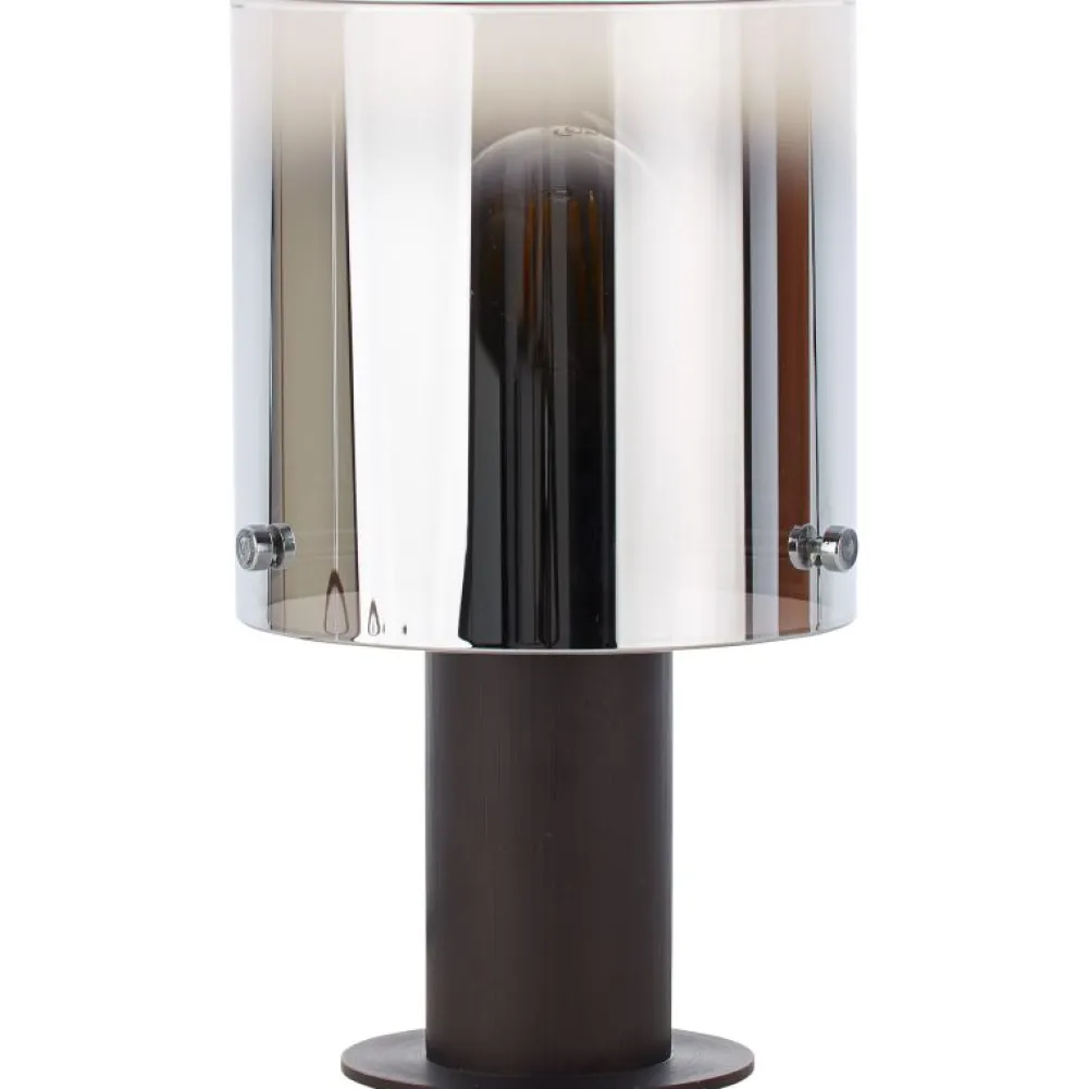 Discount Brilliant Beth 26cm bordslampa Rökfärgad