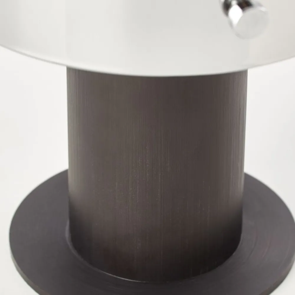 Discount Brilliant Beth 26cm bordslampa Rökfärgad