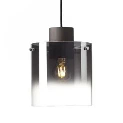 Brilliant Beth 90cm taklampa Rökfärgad