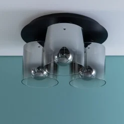 Clearance Brilliant Beth Ø35 plafond Rökfärgad