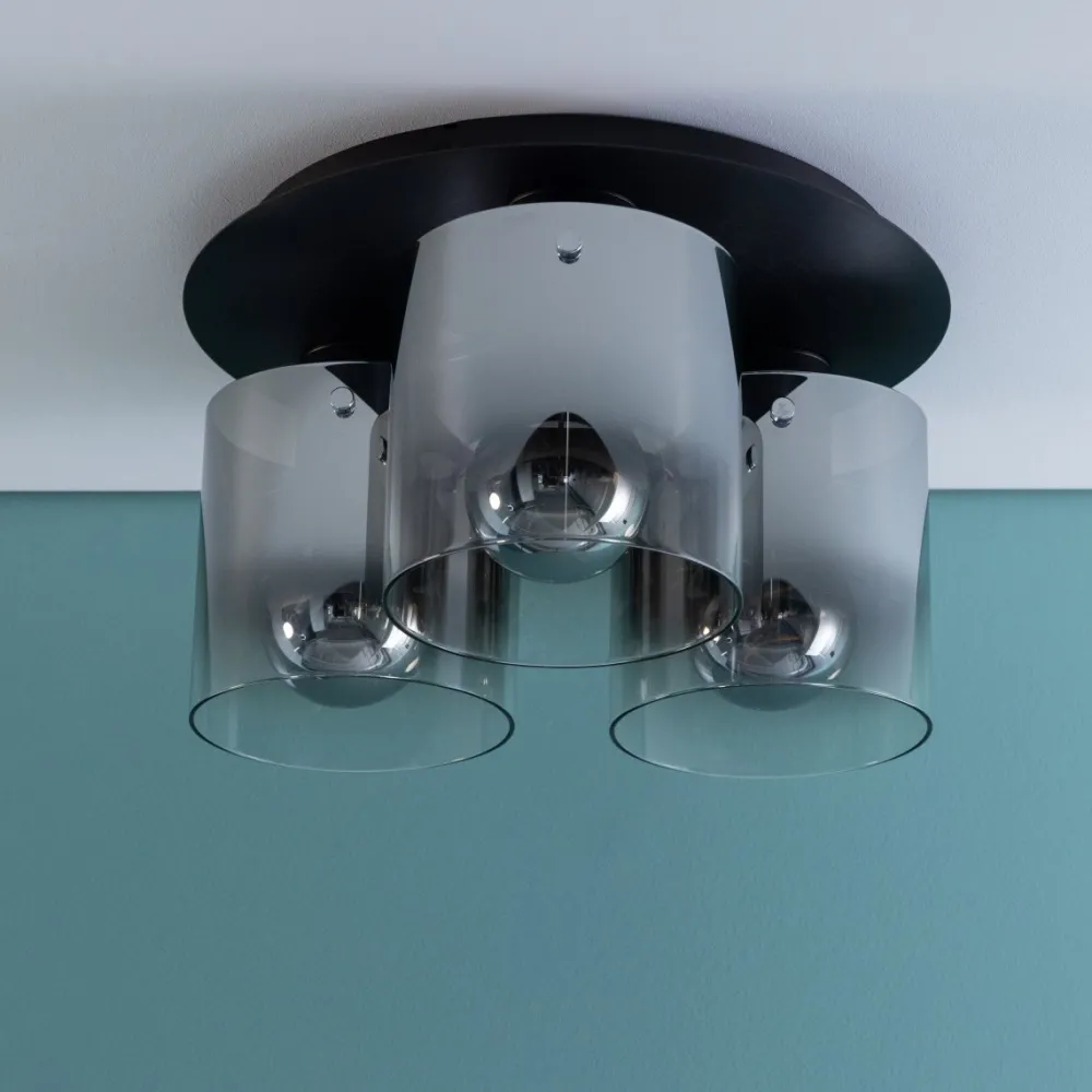 Clearance Brilliant Beth Ø35 plafond Rökfärgad