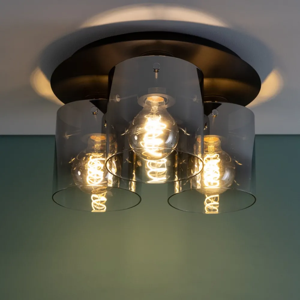 Clearance Brilliant Beth Ø35 plafond Rökfärgad