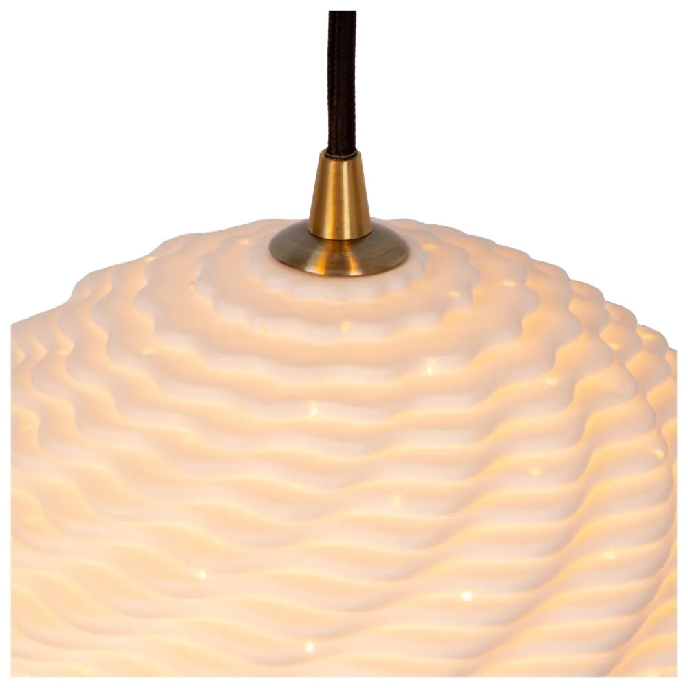 Discount Lucide Bina Ø40 taklampa Vit
