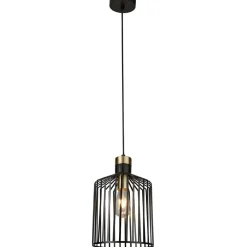 New Searchlight Bird Cage Ø22 taklampa Svart