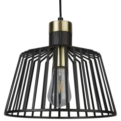 Outlet Searchlight Bird Cage Ø30 taklampa Svart