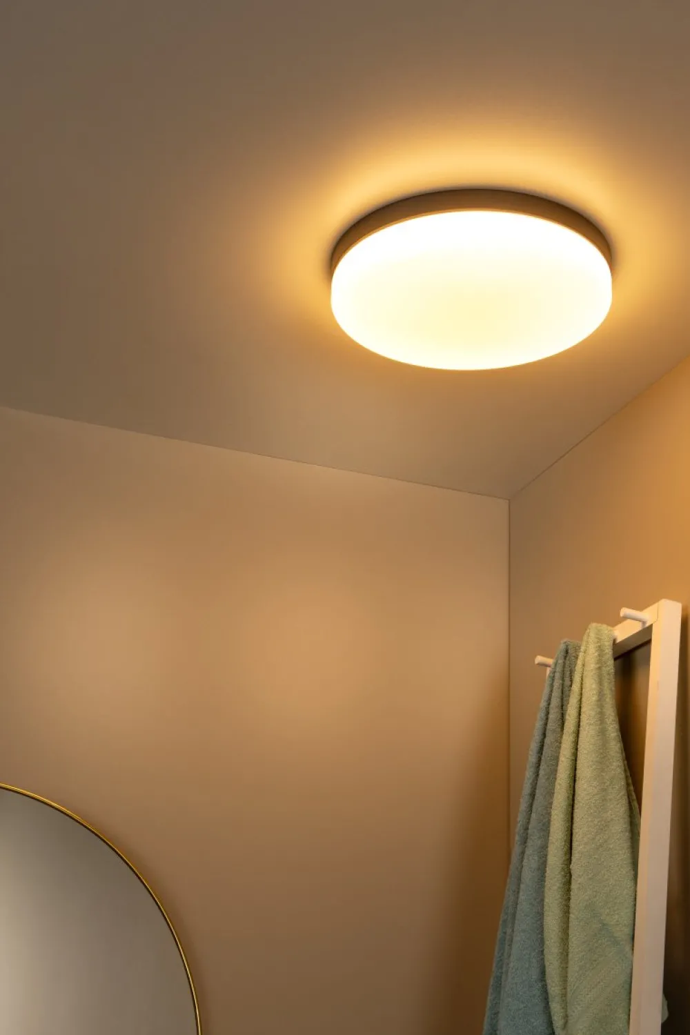 Lucide Biskit Ø40 badrumslampa