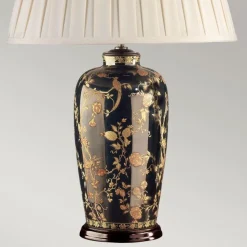 Best Elstead Lighting Black Birds 74cm bordslampa Svart