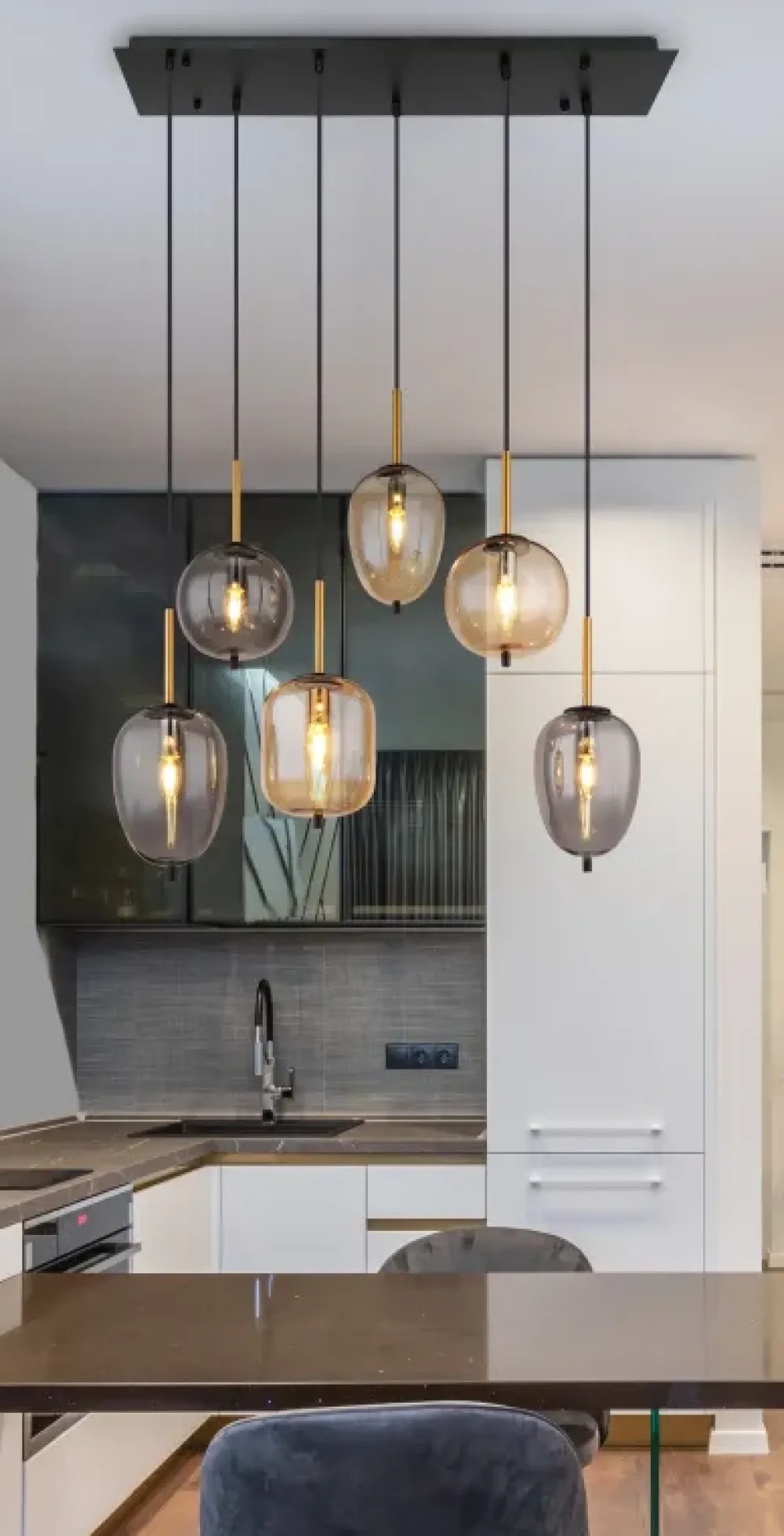 Best Globo Lighting Blacky 80cm taklampa