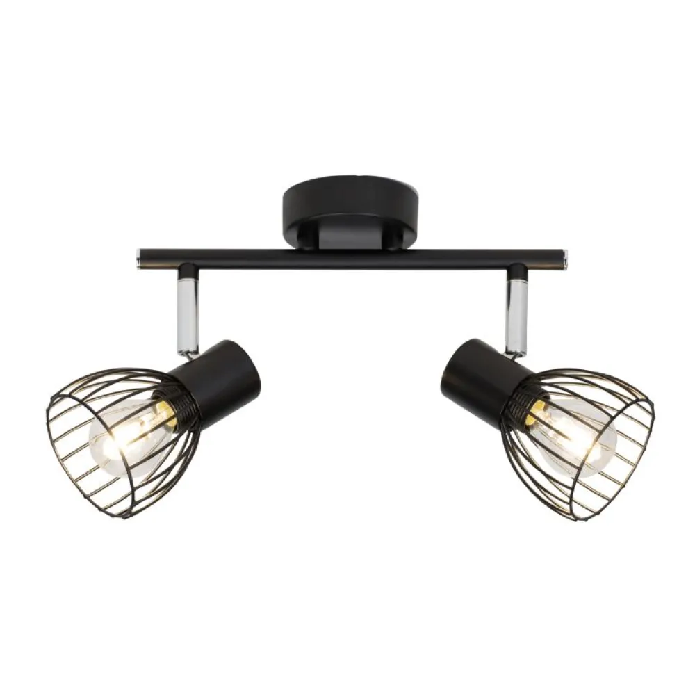 Clearance Brilliant Blacky 2 spotlight Svart