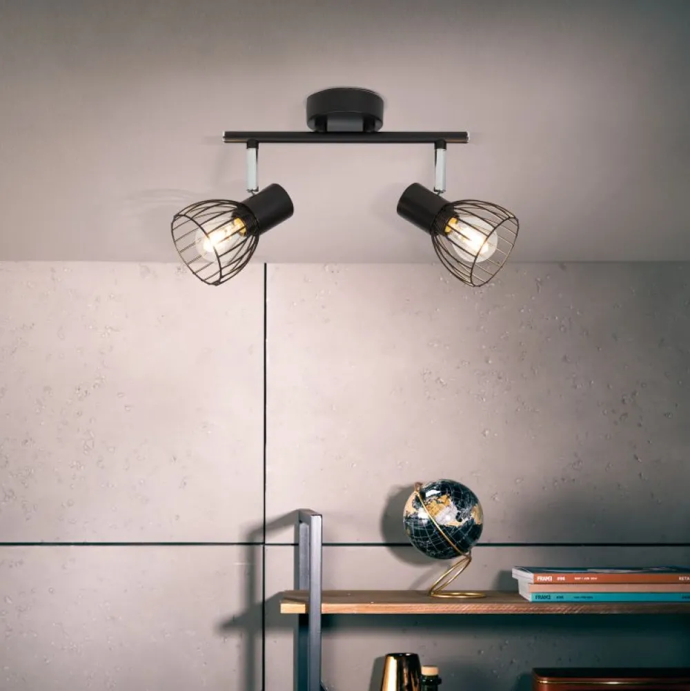 Clearance Brilliant Blacky 2 spotlight Svart