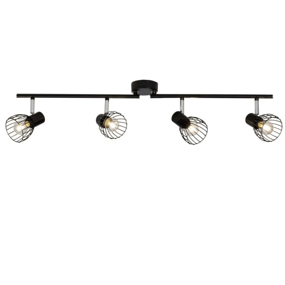 Hot Brilliant Blacky 4 spotlight Svart