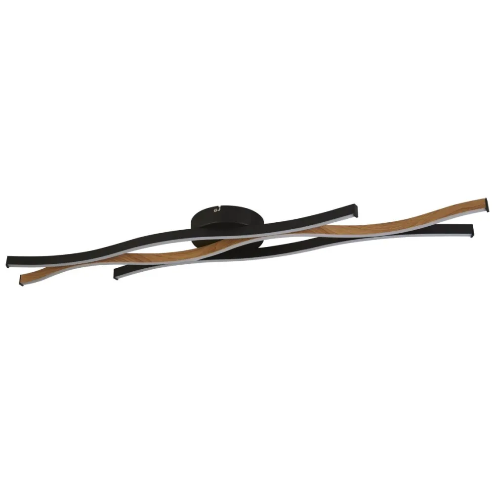Sale Searchlight Bloom 108cm plafond Svart