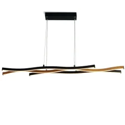 Outlet Searchlight Bloom 108cm taklampa Svart
