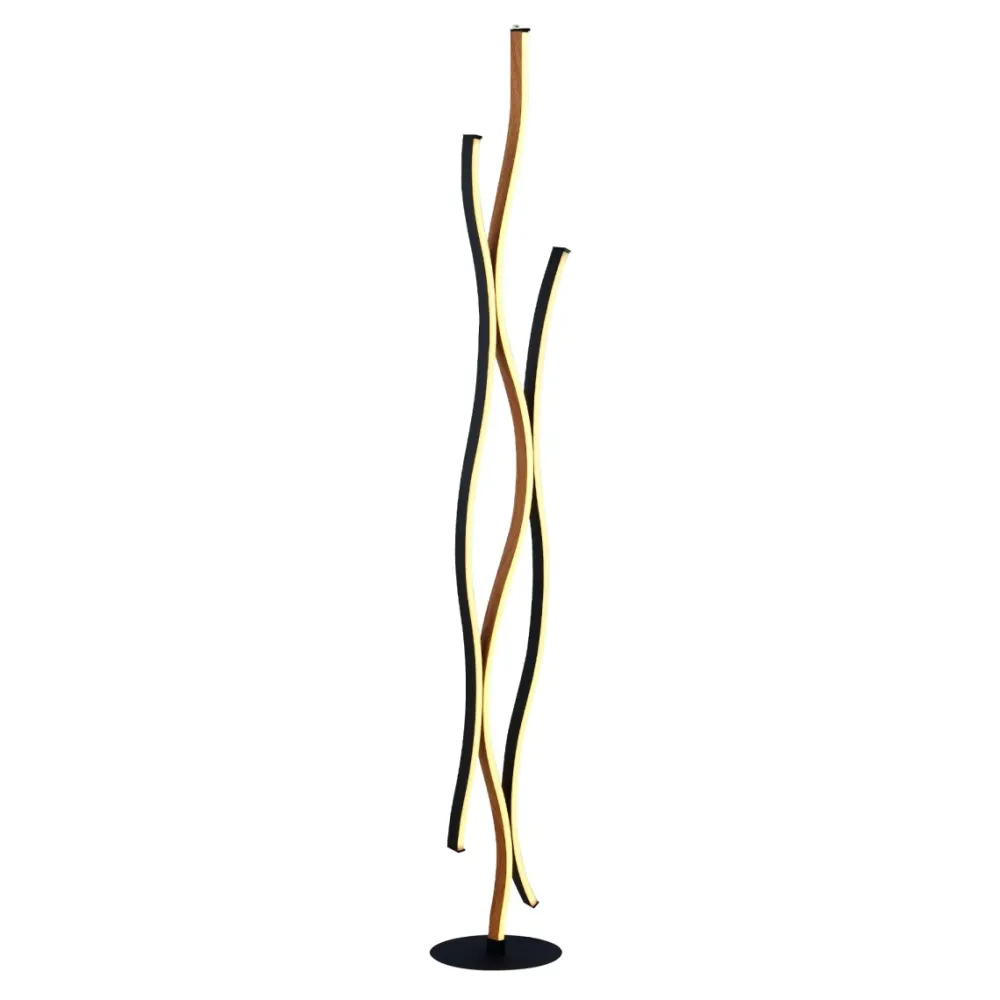Clearance Searchlight Bloom golvlampa Sandsvart