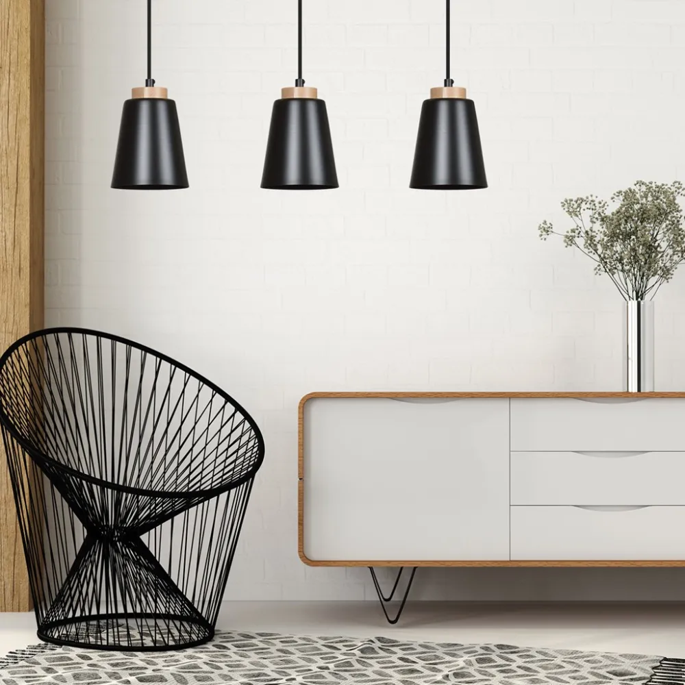 Discount Emibig Lighting Bolero 66cm taklampa Svart