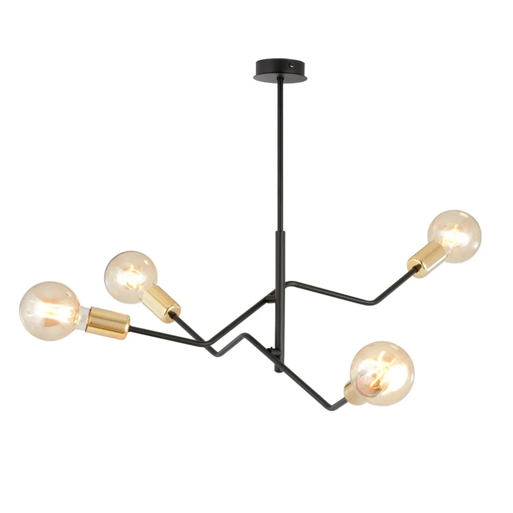 Online Emibig Lighting Bolt 66cm taklampa Svart