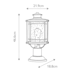Clearance Elstead Lighting Booker 47cm Aluminium