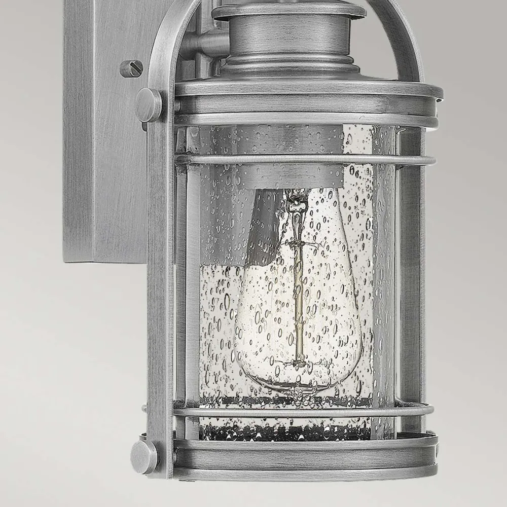 Hot Elstead Lighting Booker 28cm utelampa Aluminium