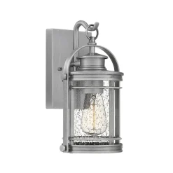 Hot Elstead Lighting Booker 28cm utelampa Aluminium
