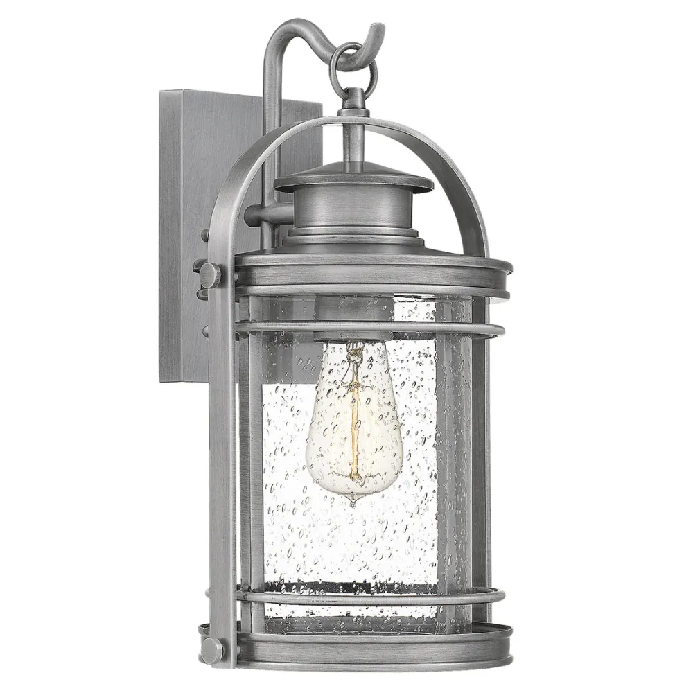 Sale Elstead Lighting Booker 38cm utelampa Aluminium