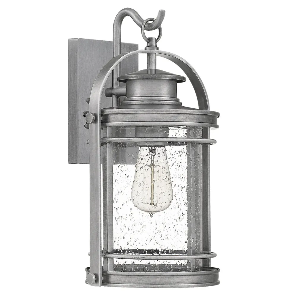 Sale Elstead Lighting Booker 38cm utelampa Aluminium