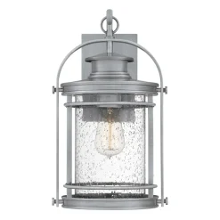 Sale Elstead Lighting Booker 38cm utelampa Aluminium
