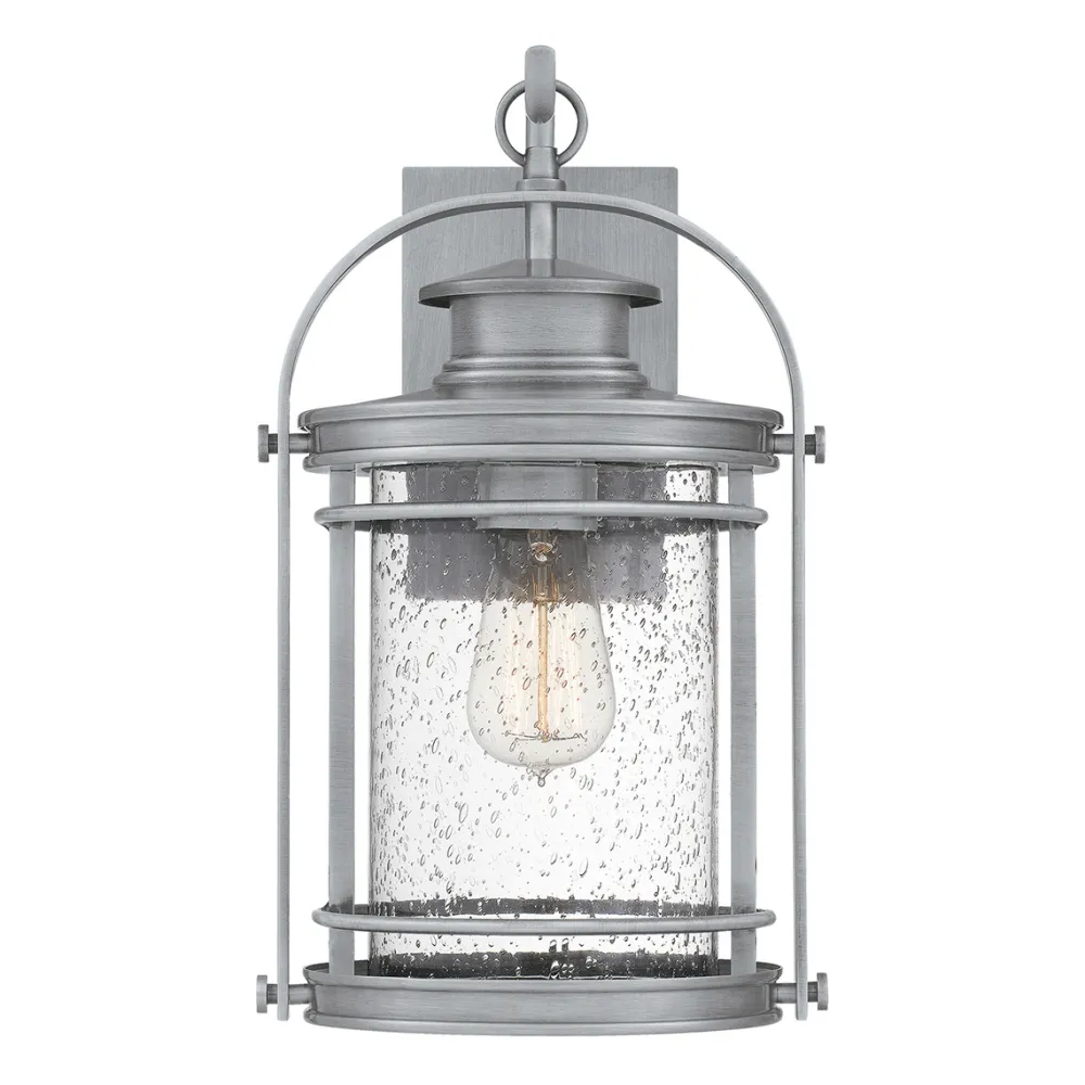 Sale Elstead Lighting Booker 38cm utelampa Aluminium