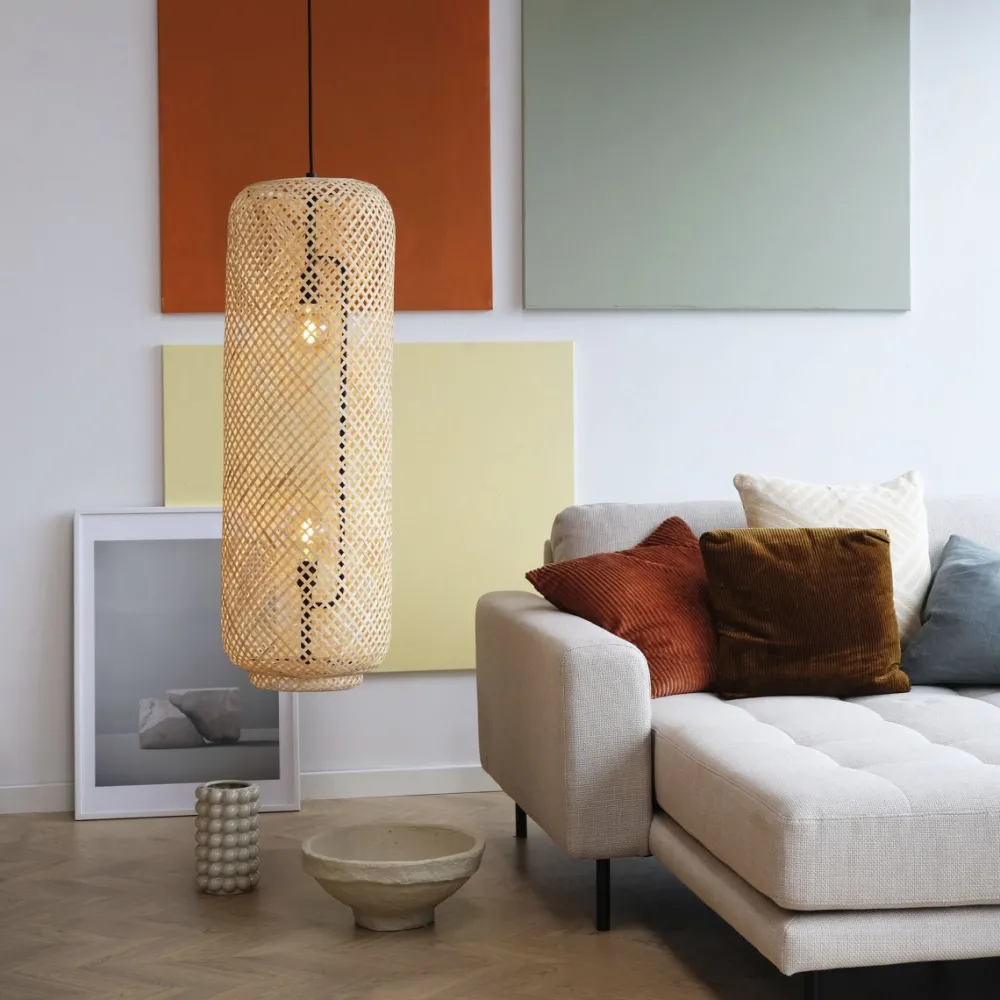 New Dyberg Larsen Boom Ø30 taklampa Natur