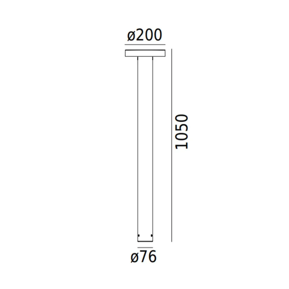 Online Norlys Borg 105cm pollare