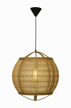 Aneta Lighting Borneo Ø50 taklampa Natur