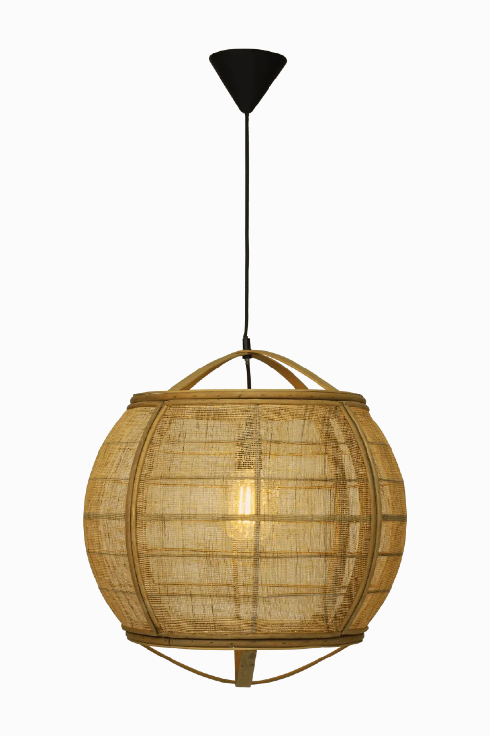 Aneta Lighting Borneo Ø50 taklampa Natur