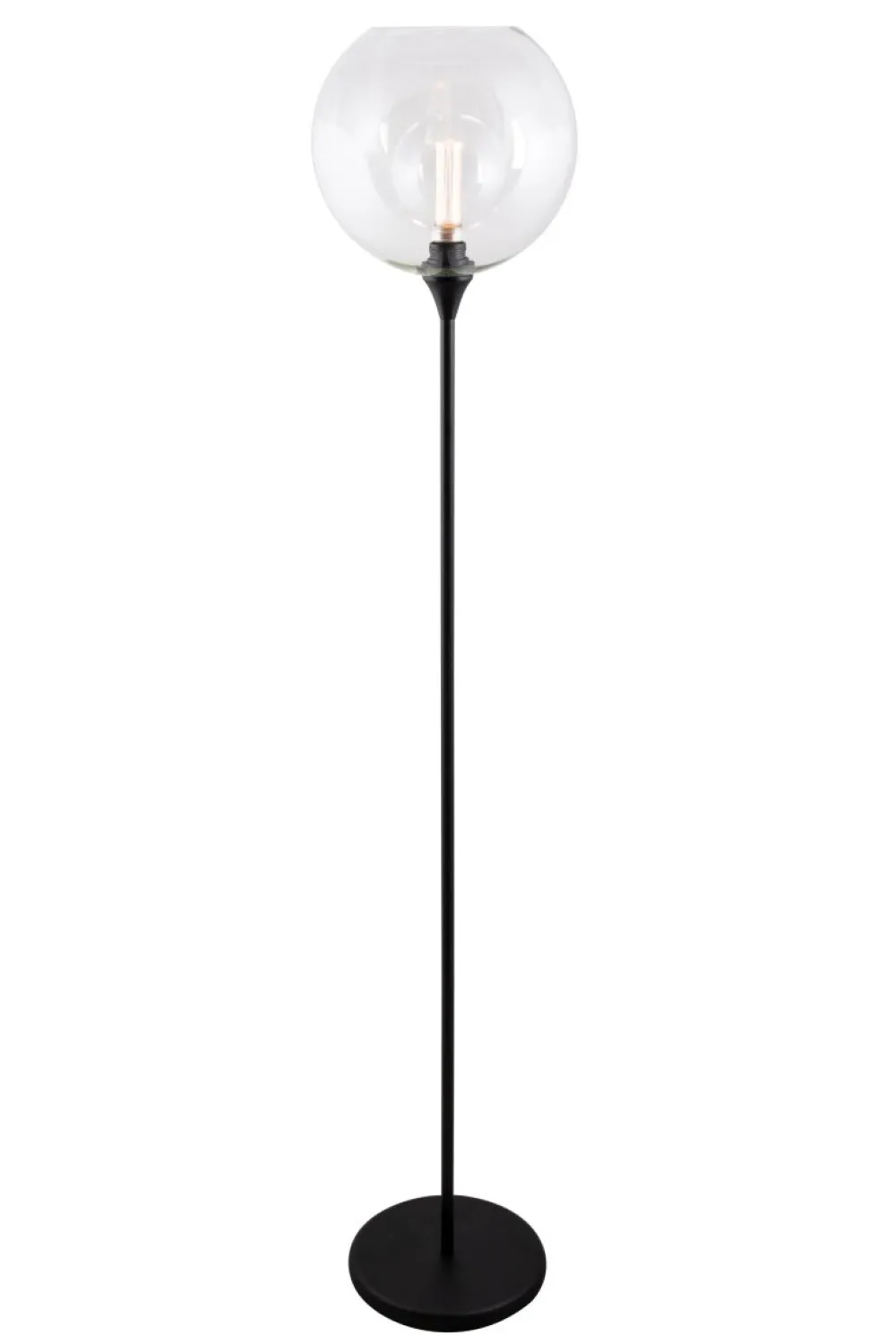 Clearance Globen Lighting Bowl golvlampa Klar