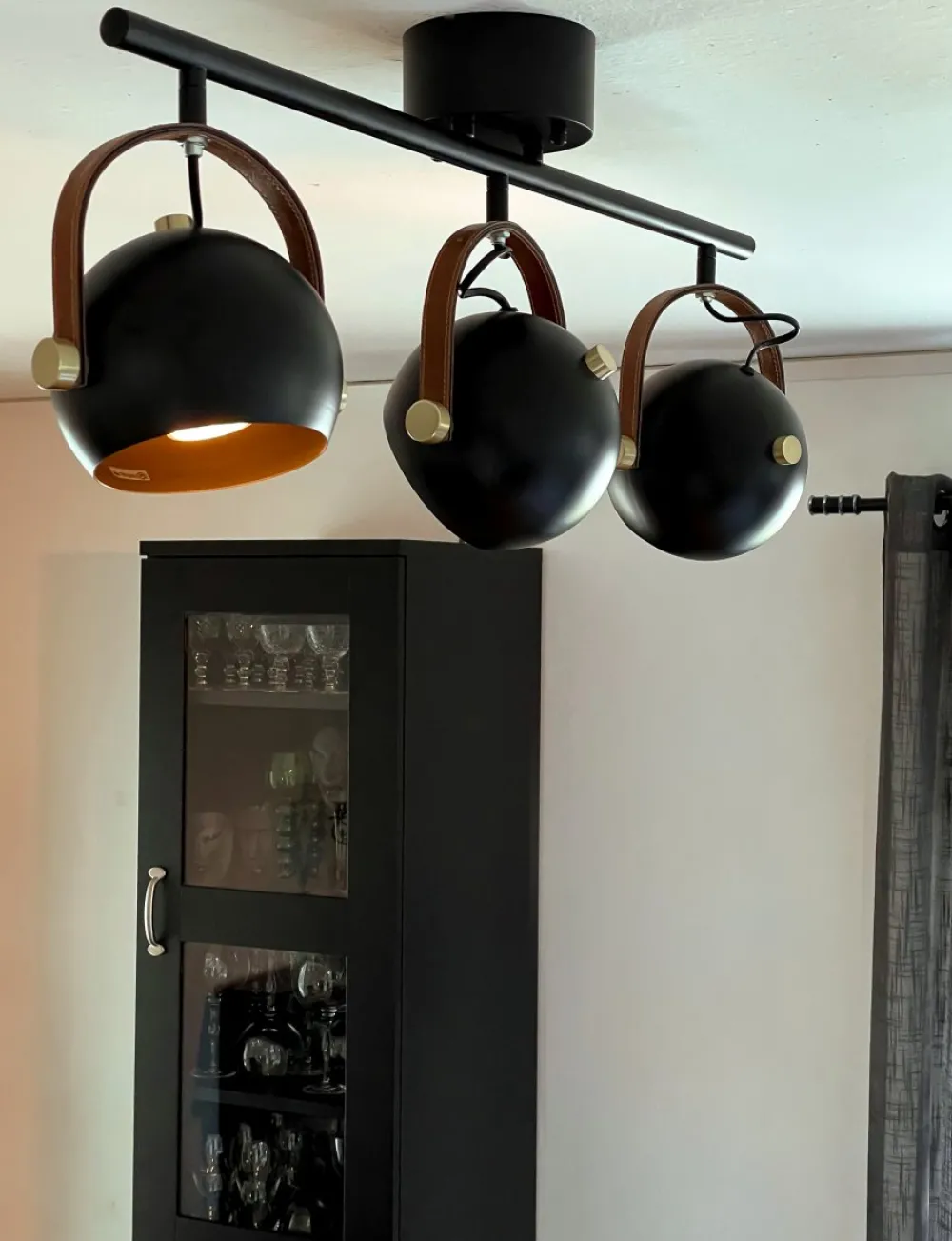 Discount Aneta Lighting Bow 3 spotlight Svart