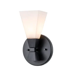 Hot Elstead Lighting Bowtie 15cm badrumslampa Svart
