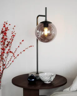 Online By Rydéns Boyle 60cm bordslampa Svart