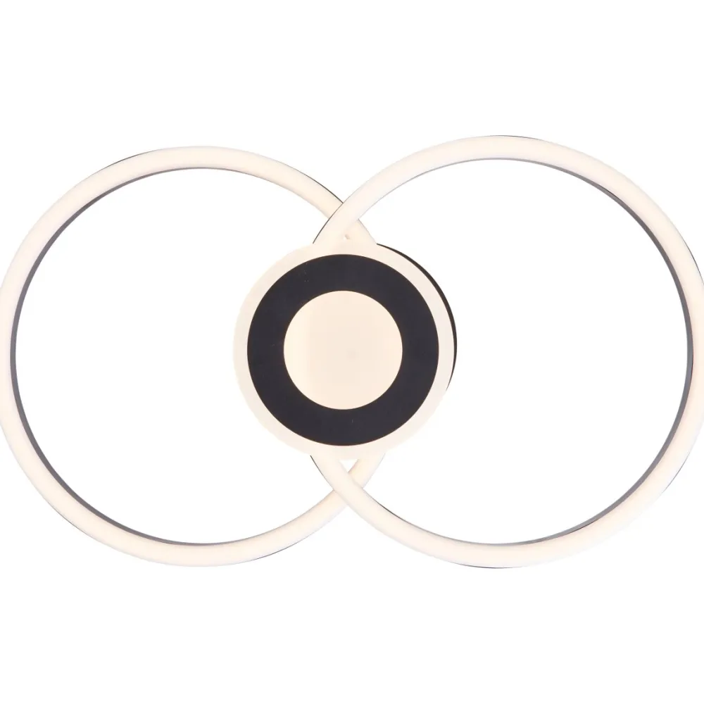 Online Brilliant Bray 52cm plafond Svart