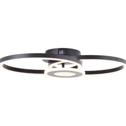 Online Brilliant Bray 52cm plafond Svart