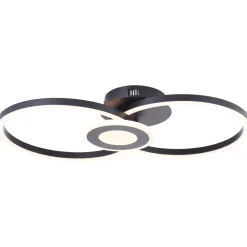 Online Brilliant Bray 52cm plafond Svart
