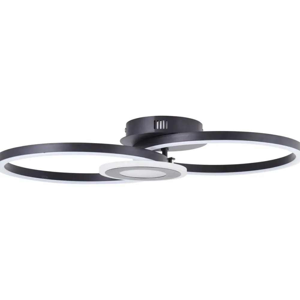 Online Brilliant Bray 52cm plafond Svart