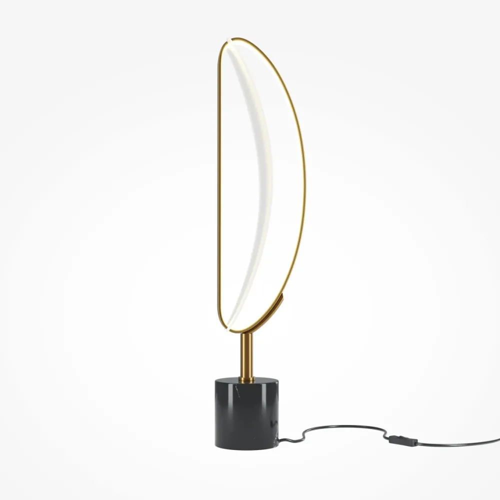 Sale Maytoni Breeze 63cm bordslampa Mässing