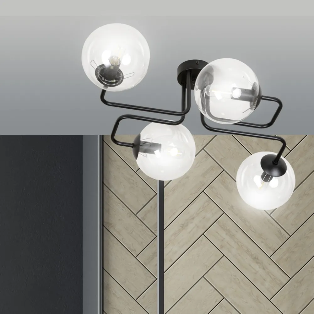 Clearance Emibig Lighting Brendi 55cm plafond