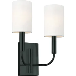 Best Elstead Lighting Brianna 36cm vägglampa Svart