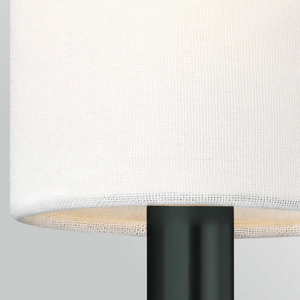 Clearance Elstead Lighting Brianna 36cm vägglampa Svart
