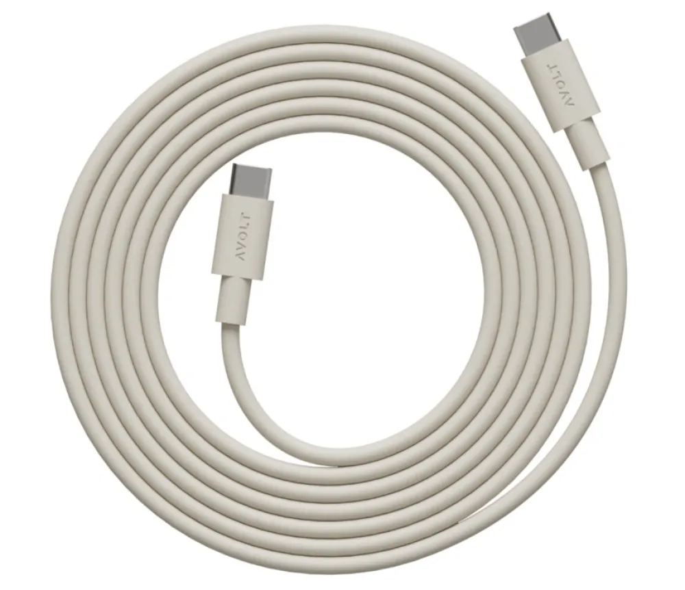 Clearance Avolt Cable 1 USB C to USB C Charging Cable, 2m