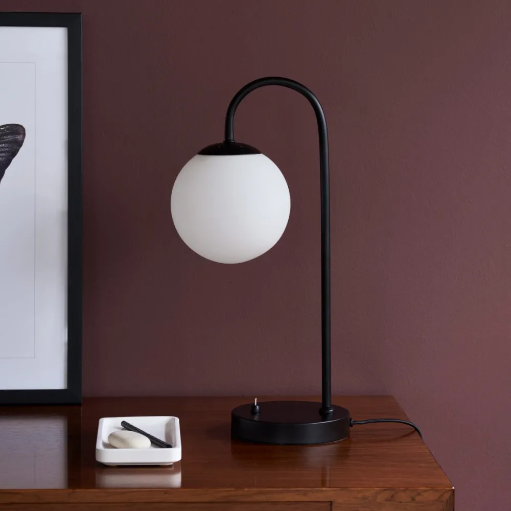 Outlet Dyberg Larsen Café Paris 46cm bordslampa Svart